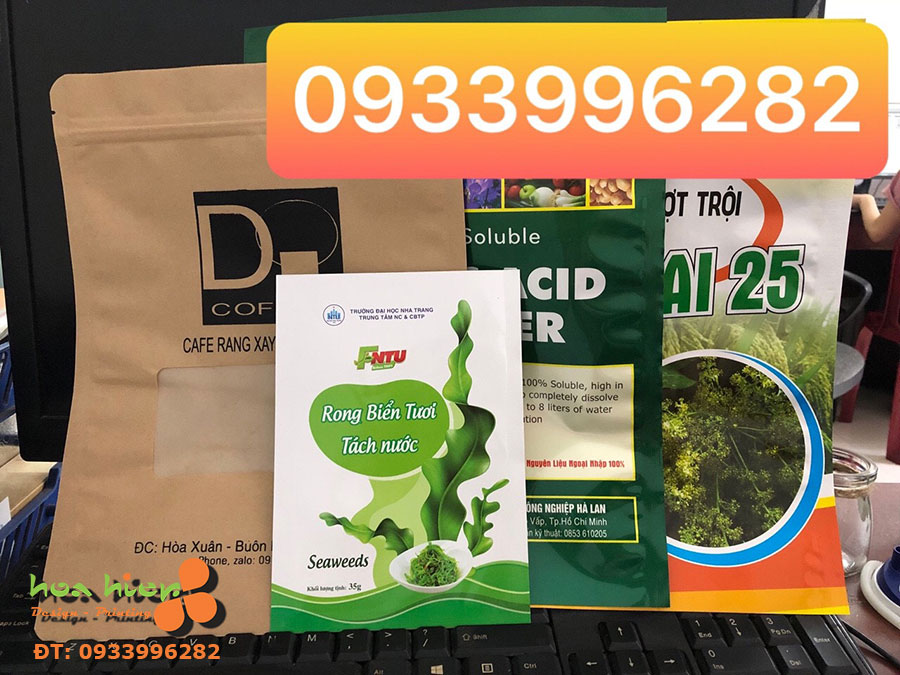 Túi zip ghép màng nhôm