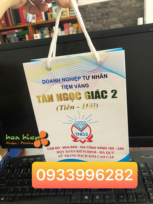 In túi giấy quảng cáo