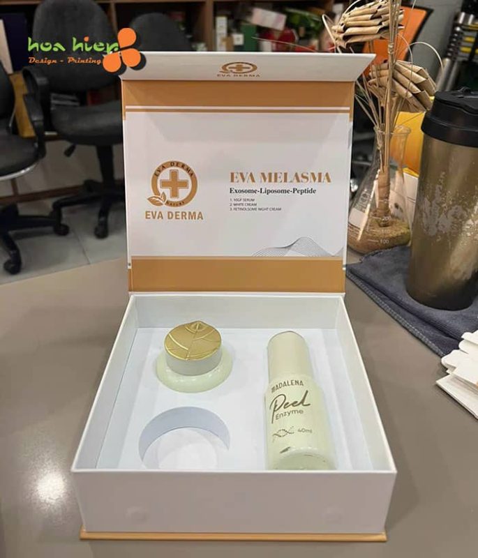 In hộp giấy cứng cao cấp đựng mỹ phẩm
