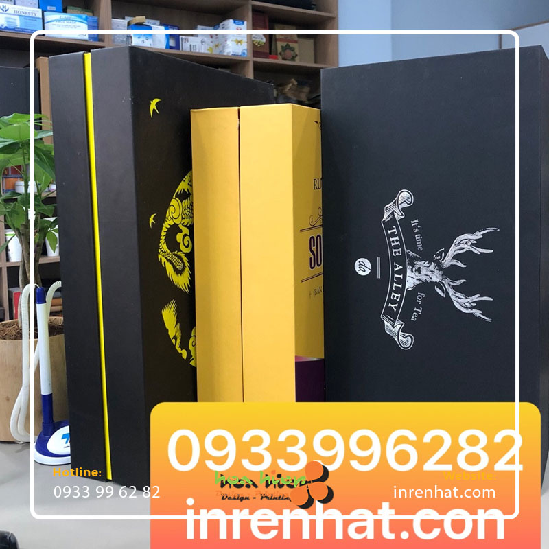 hộp cứng nắp rời