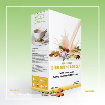 In hộp giấy đựng ngũ cốc