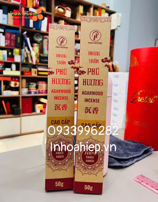 Hộp giấy đựng nhang trầm