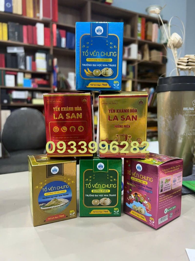 In hộp đựng yến hủ