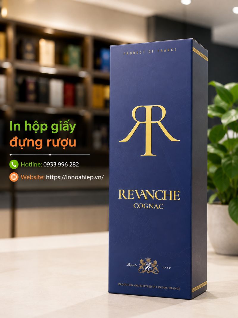 In hộp giấy đựng rượu tại TPHCM