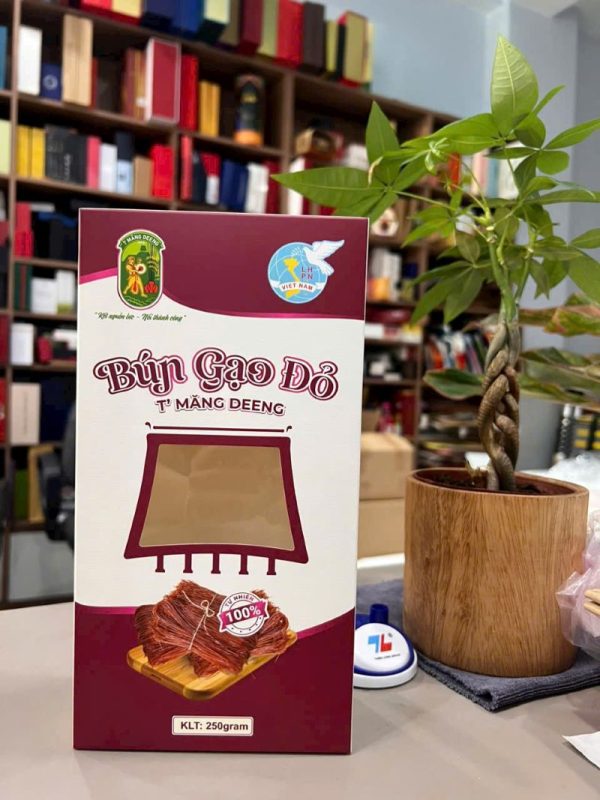 In hộp bún gạo