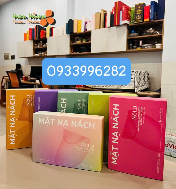 Xưởng in hộp mỹ phẩm số lượng ít nhiều màu sắc giá rẻ - In Hòa Hiệp
