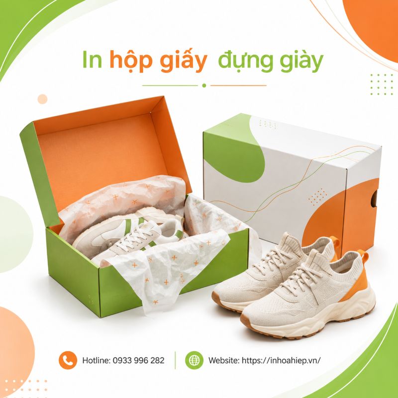In hộp giấy đựng giày