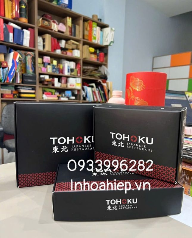 In hộp giấy số lượng ít tại In Hòa Hiệp