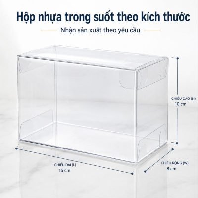 Xưởng sản xuất hộp nhựa trong suốt theo kích thước