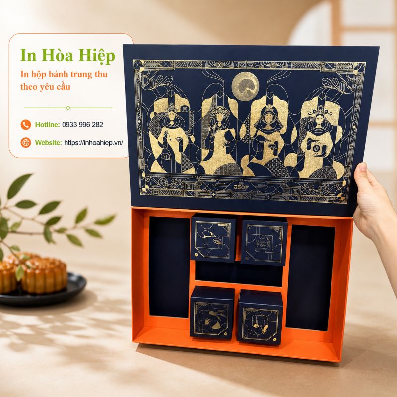 Hộp bánh trung thu âm dương