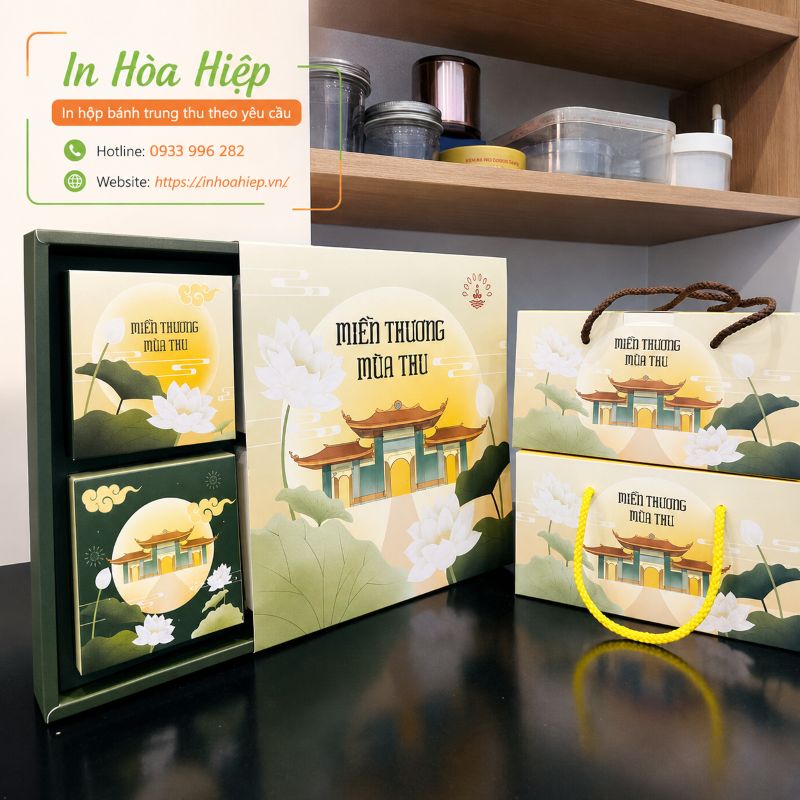 Hộp bánh trung thu ngăn kéo