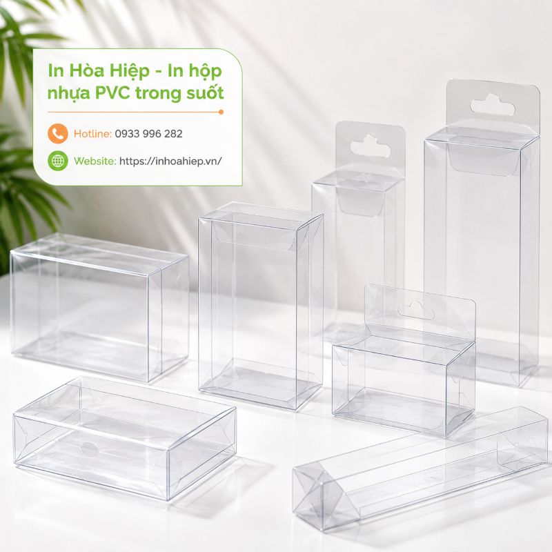 In hộp nhựa PVC trong suốt theo yêu cầu tại TPHCM
