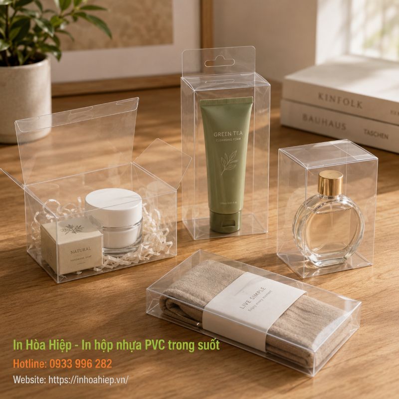 In hộp nhựa PVC trong suốt theo yêu cầu tại TPHCM