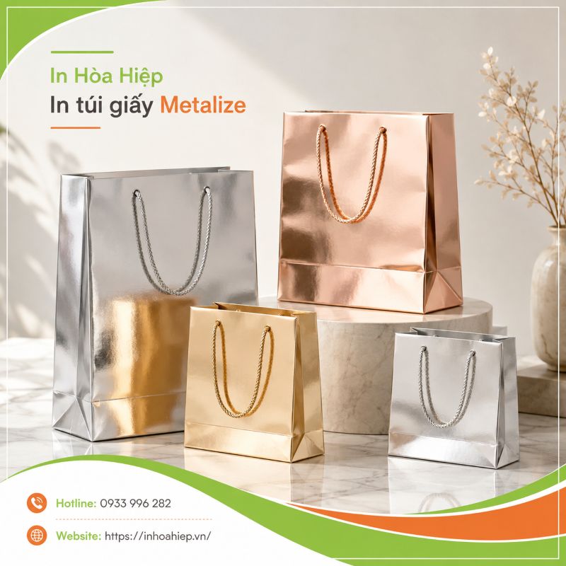 In túi giấy Metalize