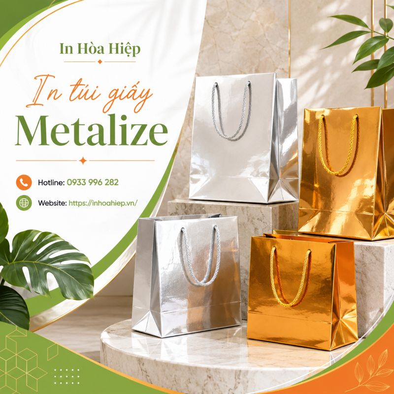 In túi giấy Metalize