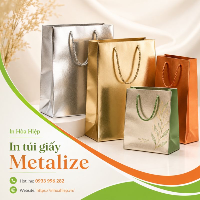 In túi giấy Metalize