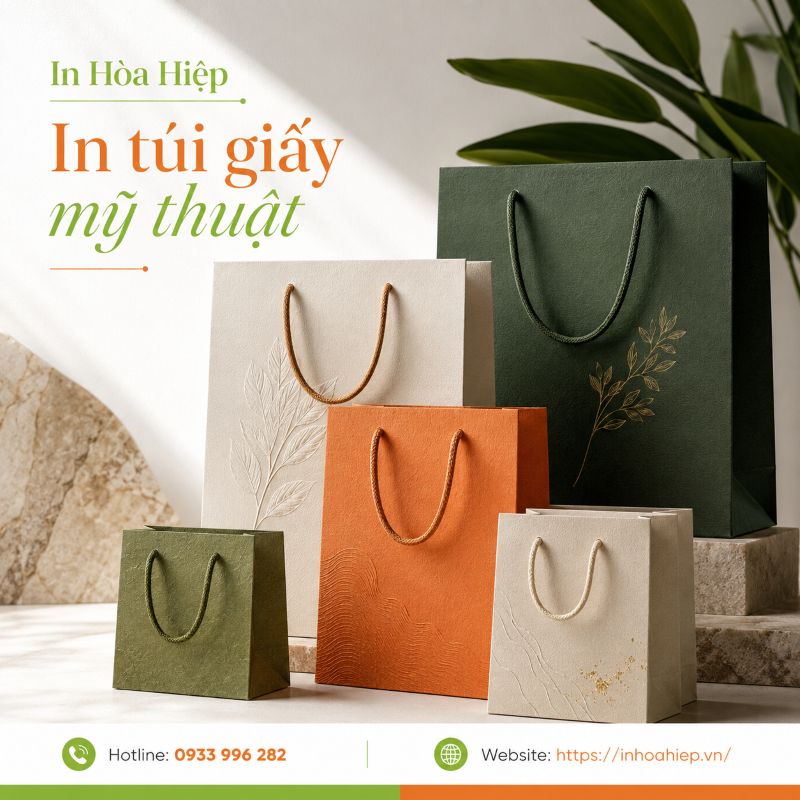 In túi giấy mỹ thuật cao cấp
