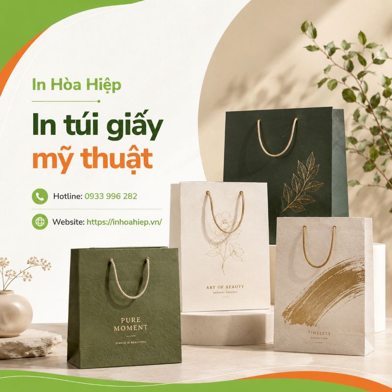In túi giấy mỹ thuật cao cấp