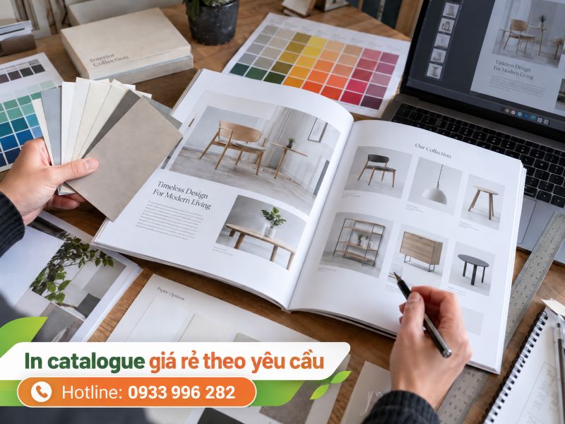 In catalogue giá rẻ theo yêu cầu tại TPHCM
