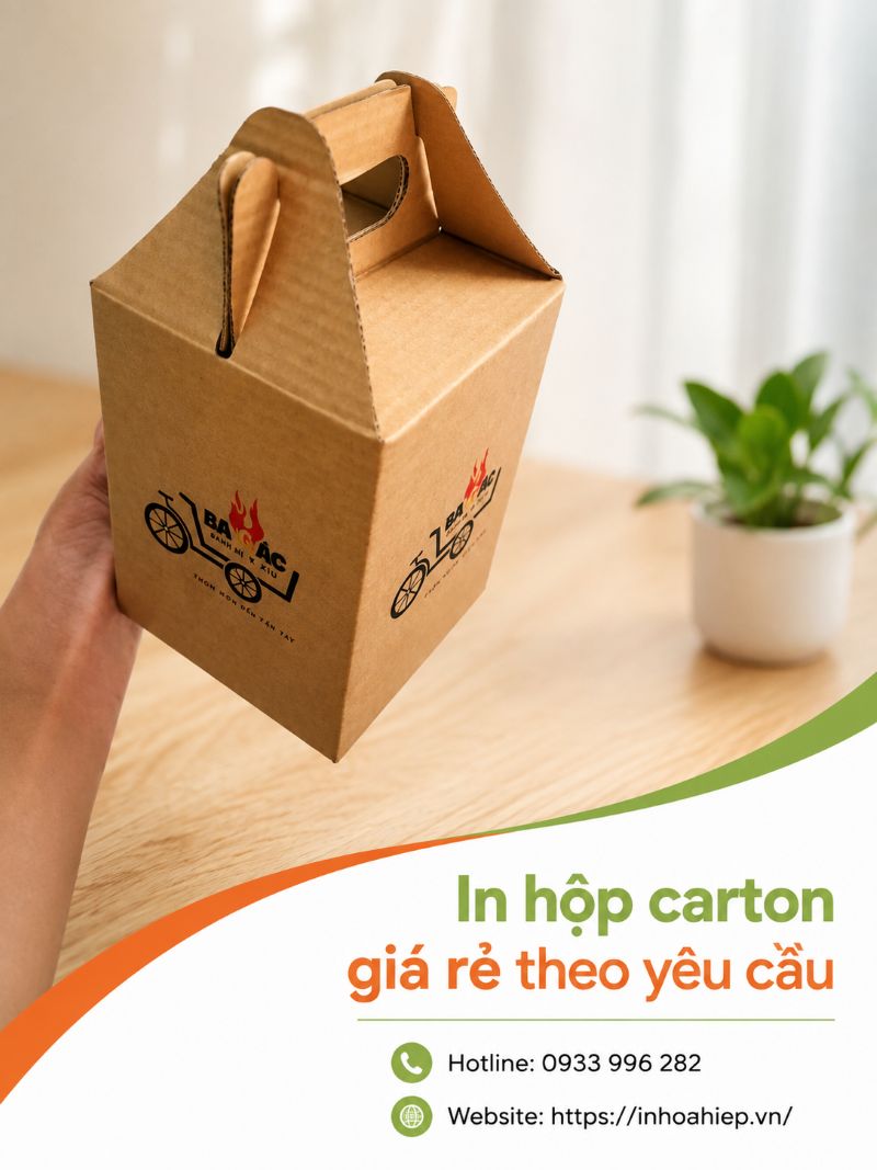 In hộp carton giá rẻ theo yêu cầu tại TP.HCM