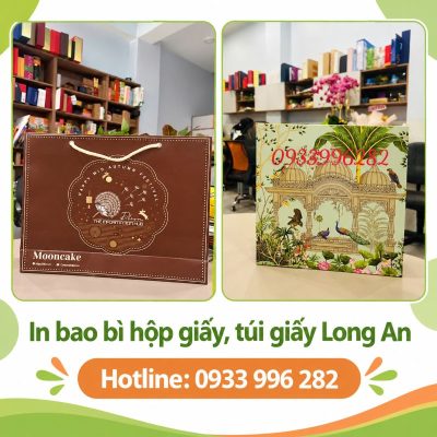 In bao bì hộp giấy, túi giấy Long An – Xưởng sản xuất giá tốt