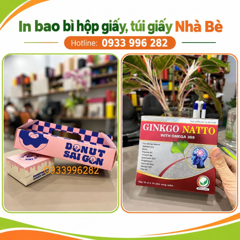 In bao bì hộp giấy, túi giấy Nhà Bè
