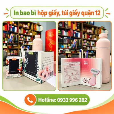 In bao bì hộp giấy, túi giấy Quận 12