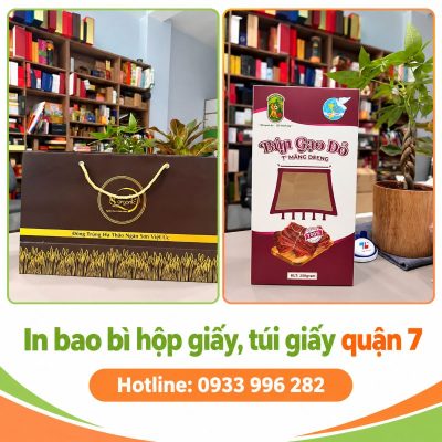In bao bì hộp giấy, túi giấy Quận 7