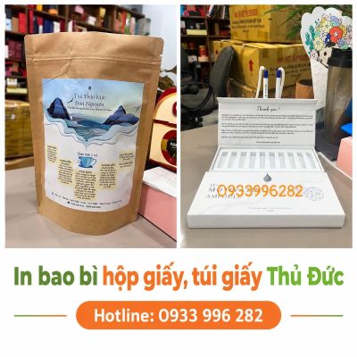 In bao bì hộp giấy, túi giấy Thủ Đức - Xưởng sản xuất giá tốt