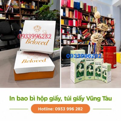 In bao bì hộp giấy, túi giấy Vũng Tàu – Xưởng sản xuất giá tốt